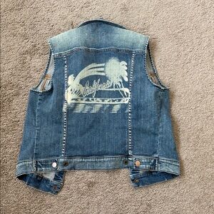 Genetic Denim Vest Size Small